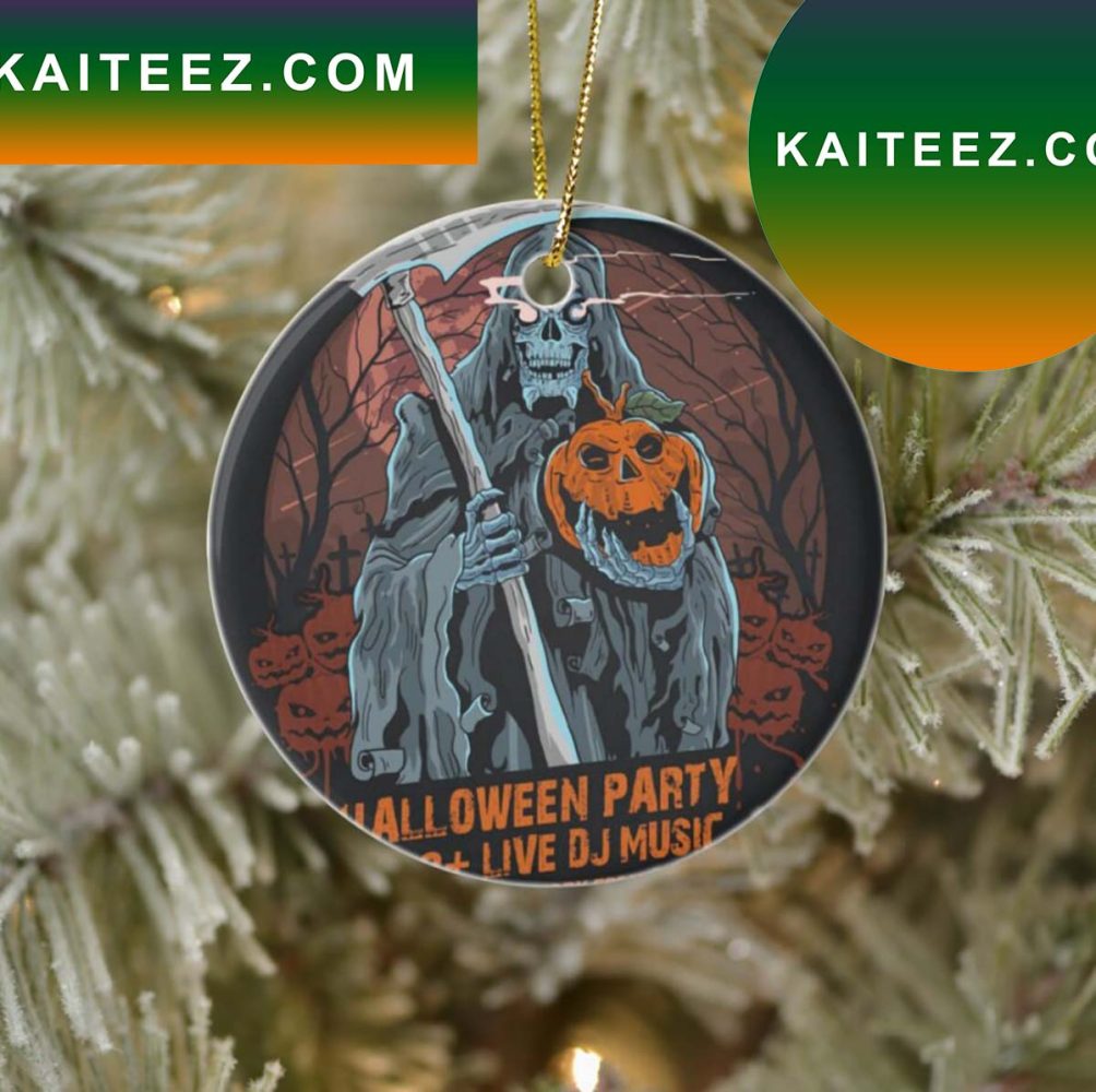 Grim Reaper Halloween Tree Decor Gift Friends Ornament