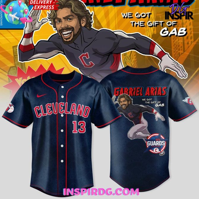 Gabriel Arias X Guardian Power: All-Star Edition Baseball Jersey
