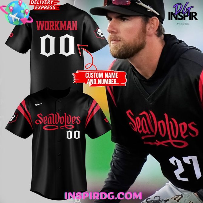 Gage Workman Seawolves Baseball Jersey