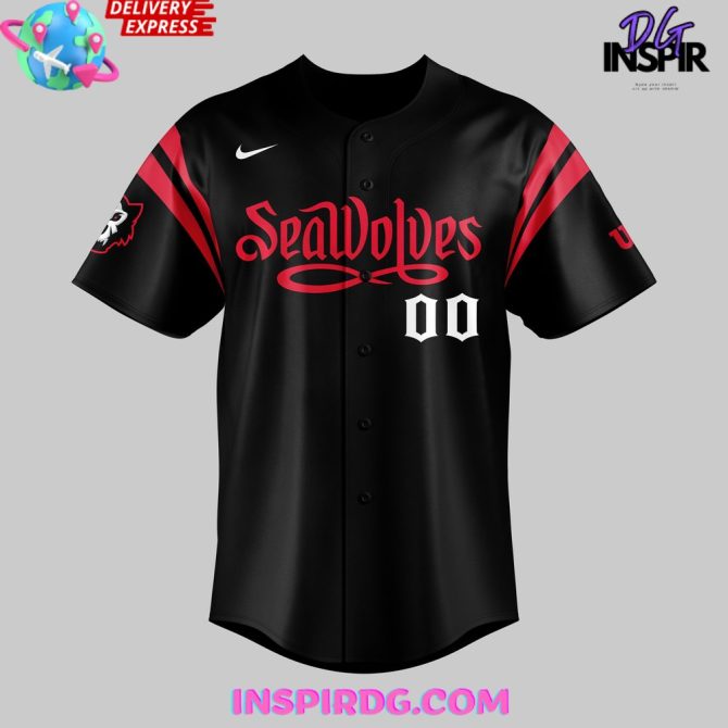 Gage Workman Seawolves Baseball Jersey - Image 2