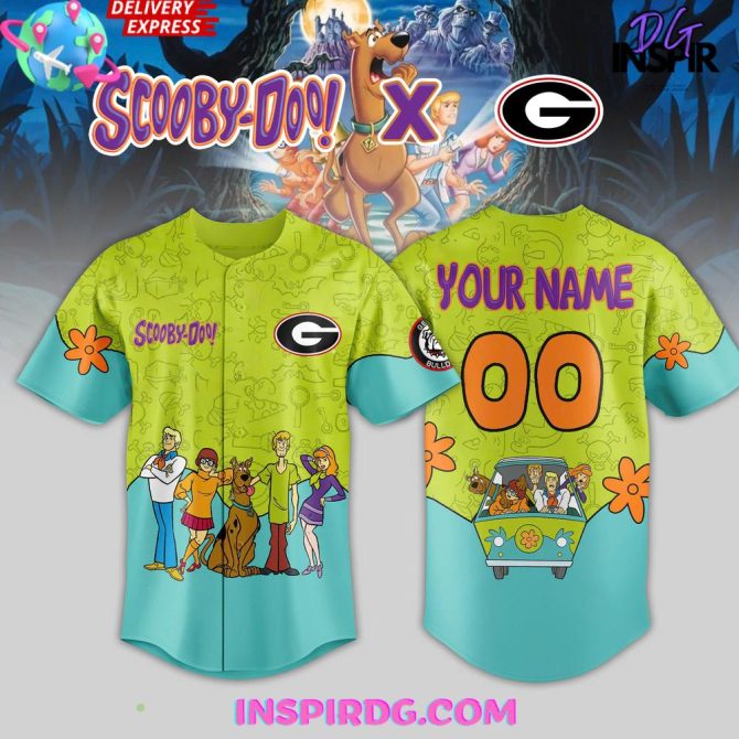Scooby-Doo X Bulldogs Custom Jersey & Hat Set – Personalized Name & Number - Image 2