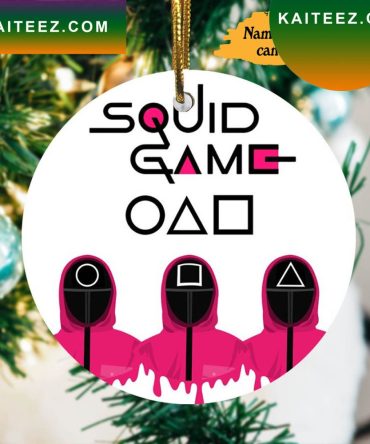 Gift For Squid Game  Christmas Ornament