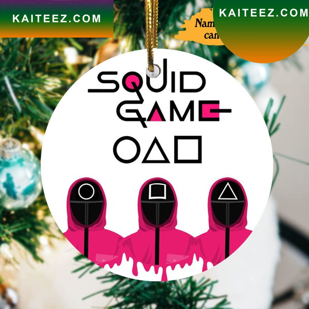 Gift For Squid Game Christmas Ornament