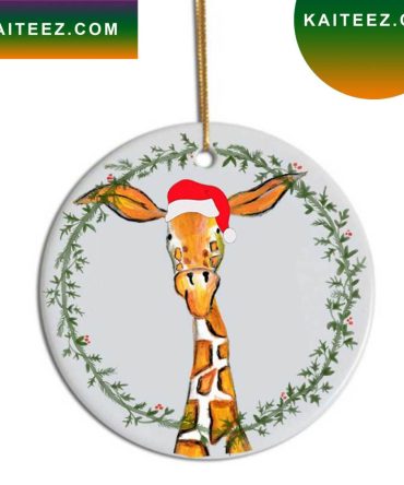 Giraffe Christmas Decoration Christmas Ornament