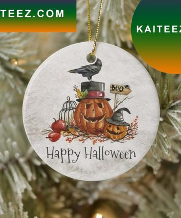 Glitter Halloween Tree Decor Gift Friends Ornament