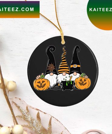 Gnomes Halloween Tree Decor Gift Friends  Ornament