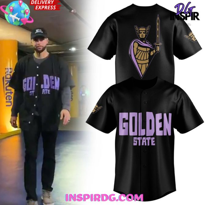 Golden State Valkyries Secondary Logo Special Edition Baseball Jersey