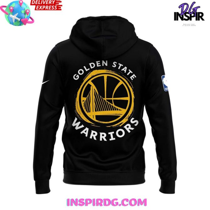 Golden State Warriors Hoodie - Official 2023 Playoffs Basketball Sweatshirt - Unisex Fan Gear - Image 3