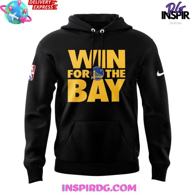 Golden State Warriors Hoodie - Win For The Bay! Nba Fan Gear - Image 2