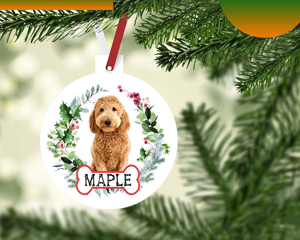 Goldendoodle Golden Doodle Ornament For Gift Lover Ornament