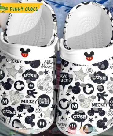 Gosh Cheese Mickey Mouse Crocs Clog Shoes - Discover Comfort And Style Clog Shoes Unisex Clogs Garden Shoes