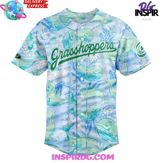 Greensboro Grasshoppers X 2025 Simply Southern Night Official Baseball Jersey - Image 2