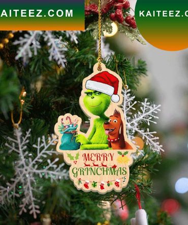 Grinch And Max Merry Grinchmas Grinch Decorations Outdoor Ornament