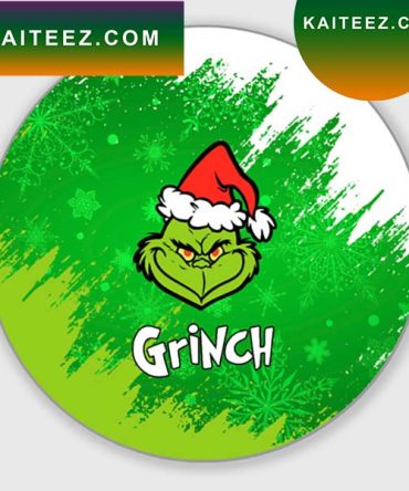 Grinch On The Green Snow Background Grinch Decorations Outdoor Ornament