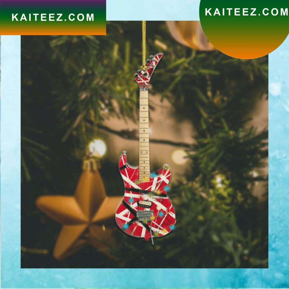 Guitar Christmas Ornament