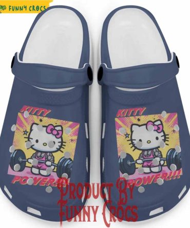 Gymer Hello Kitty Power Midnight Clogs For Kids And Adults - Discover Comfort And Style Clog Shoes Unisex Clogs Garden Shoes