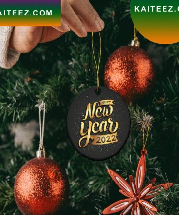 Happy New Year  Ornament Holiday Gift Christmas Ornament