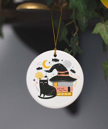Halloween Tree Decor Gift Friends Ornament