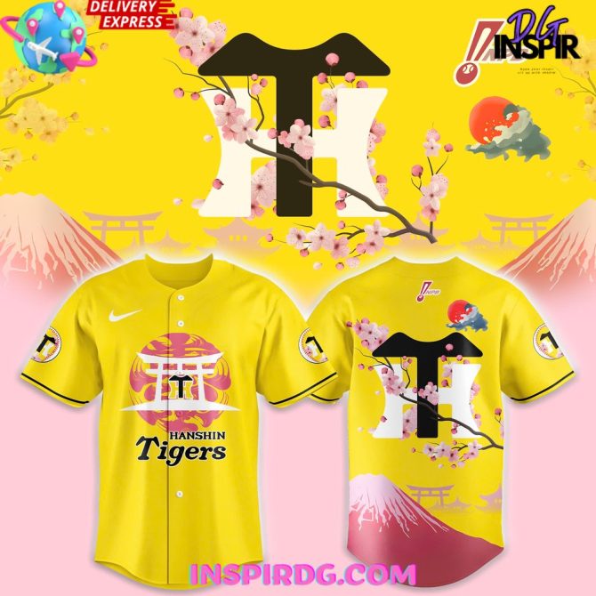 Hanshin Tigers Fuji Mount 2025 Baseball Jersey