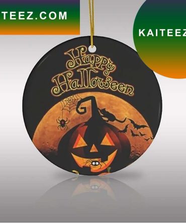 Happy Halloween Jack O'Lantern Tree Decor Gift Friends Ornament