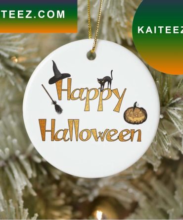Happy Halloween Tree Decor Gift Friends Ornament