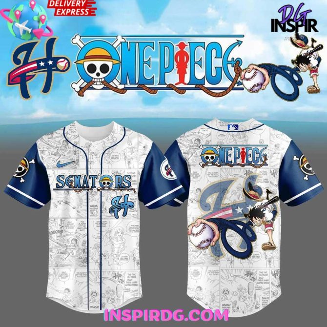 Harrisburg Senators X One Piece Night Game 2025 Baseball Jersey