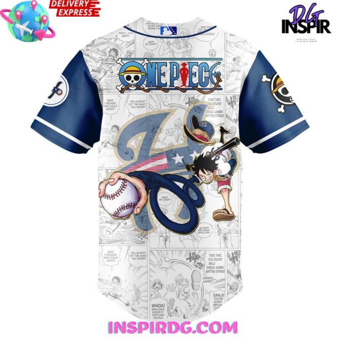 Harrisburg Senators X One Piece Night Game 2025 Baseball Jersey - Image 3