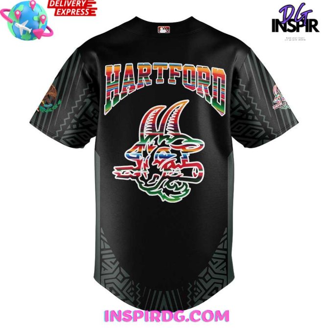 Hartford Yard Goats Mexican Heritage Night Special Baseball Jersey - Image 3