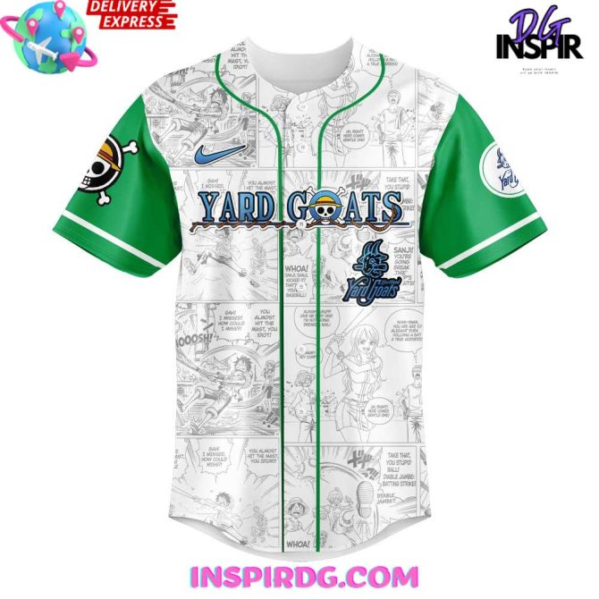 Hartford Yard Goats One Piece Night Game 2025 Baseball Jersey - Image 2