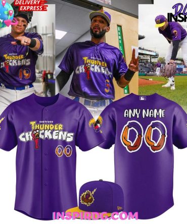 Hartford Yard Goats Thunder Chickens Special Edition Baseball Jersey