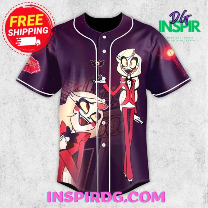 Hazbin Hotel Fan Jersey Shirt - Image 2