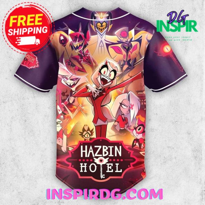 Hazbin Hotel Fan Jersey Shirt - Image 3