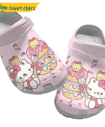 Hello Kitty Cake Crocs Clog Shoes - Discover Comfort And Style Clog Shoes Unisex Clogs Garden Shoes