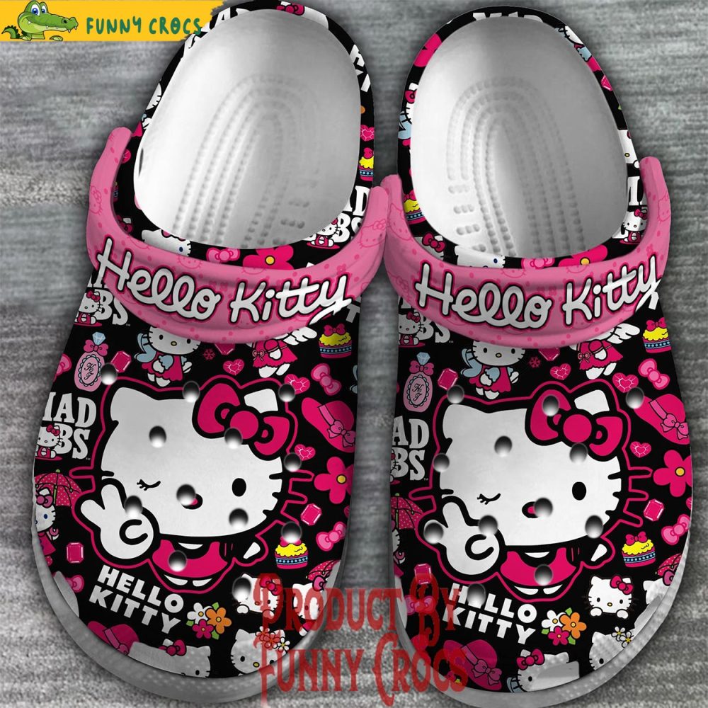 Hello Kitty Crocs For Adults - Discover Comfort And Style Clog Shoes Unisex Clogs Garden Shoes - Image 2