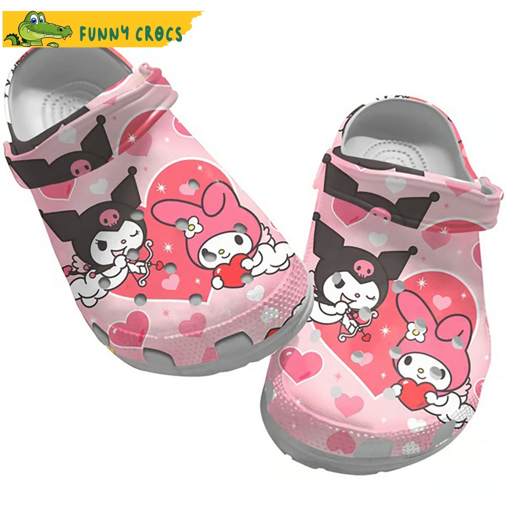 Hello Kitty Love Bat Queen Cute Crocs Clog Shoes - Discover Comfort And Style Clog Shoes Unisex Clogs Garden Shoes