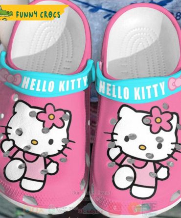 Hello Kitty Pink Crocs - Discover Comfort And Style Clog Shoes Unisex Clogs Garden Shoes