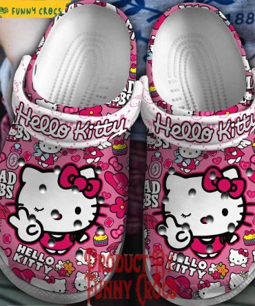 Hello Kitty Pink Crocs For Adults - Discover Comfort And Style Clog Shoes Unisex Clogs Garden Shoes