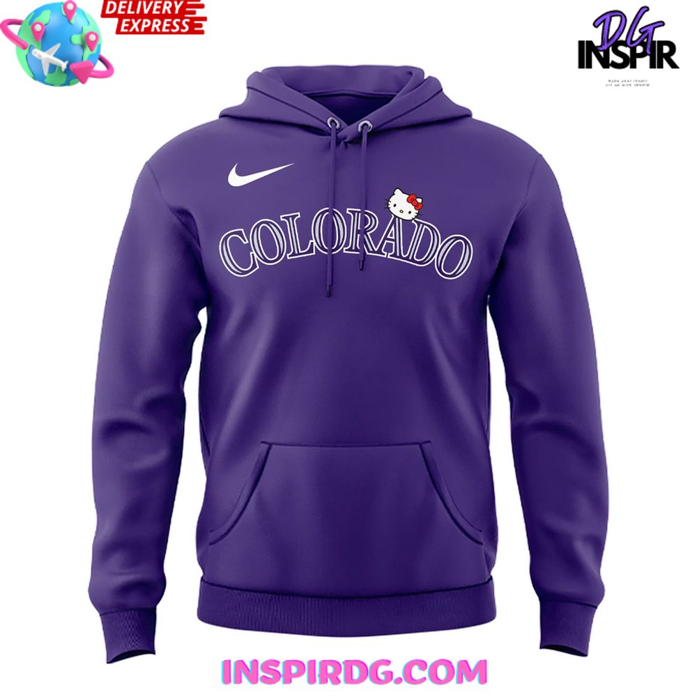 Hello Kitty X Colorado Rockies Edition Hoodie - Image 2
