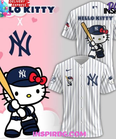 Hello Kitty X New York Yankees 2024 Baseball Jersey