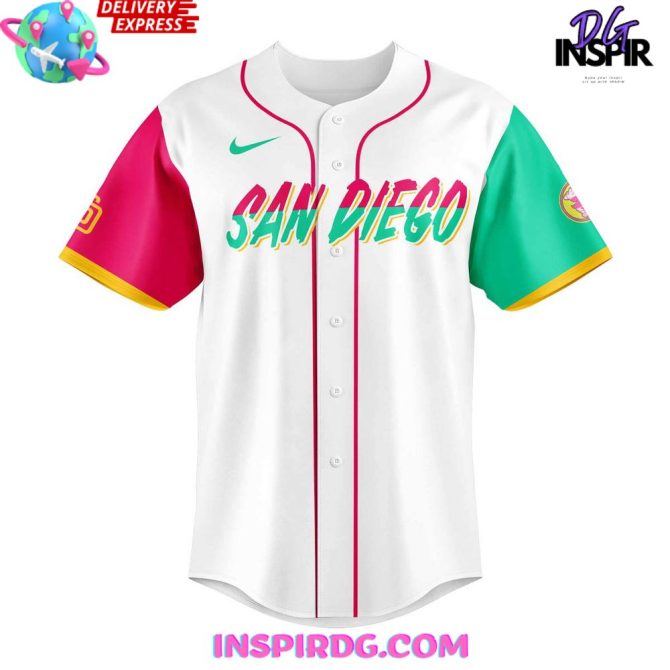 Hello Kitty X San Diego Padres 2024 Baseball Jersey - Image 2
