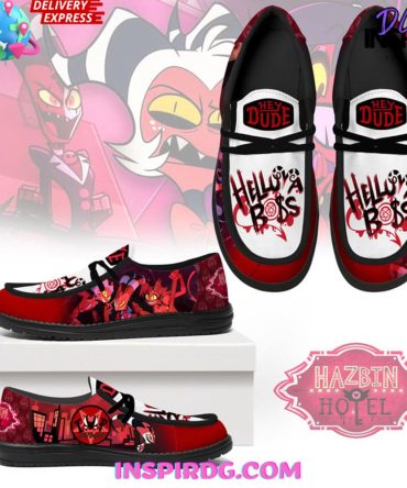 Helluva Boss Limited Edition Hey Dude Shoes