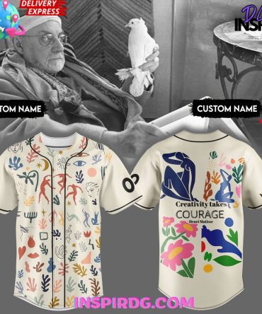 Henri Matisse Art-Inspired Baseball Jersey