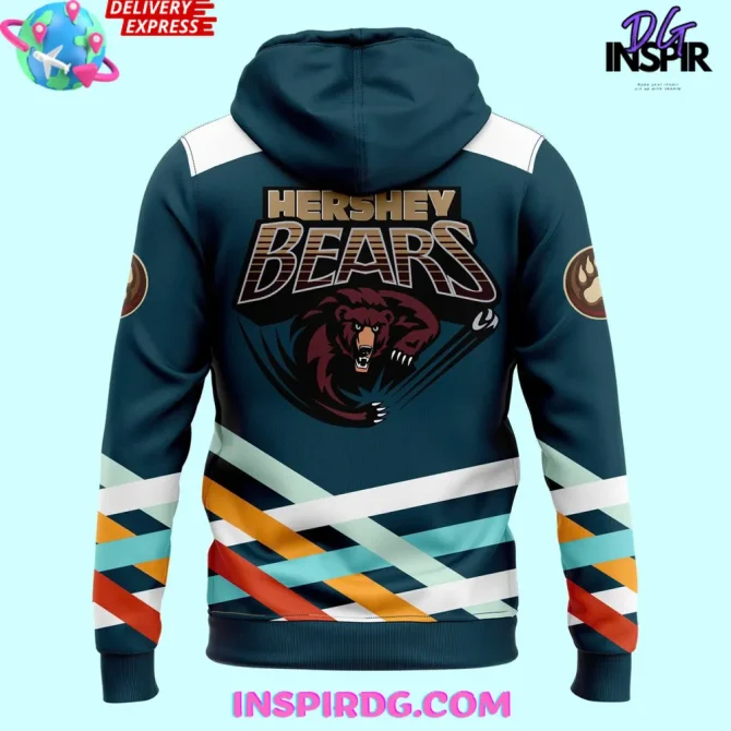 Hershey Bears Autism Awareness 2025 All Over Print Hoodie - Image 3