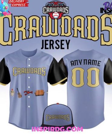Hickory Crawdads Baseball X Friends Day Night 2025 Baseball Jersey