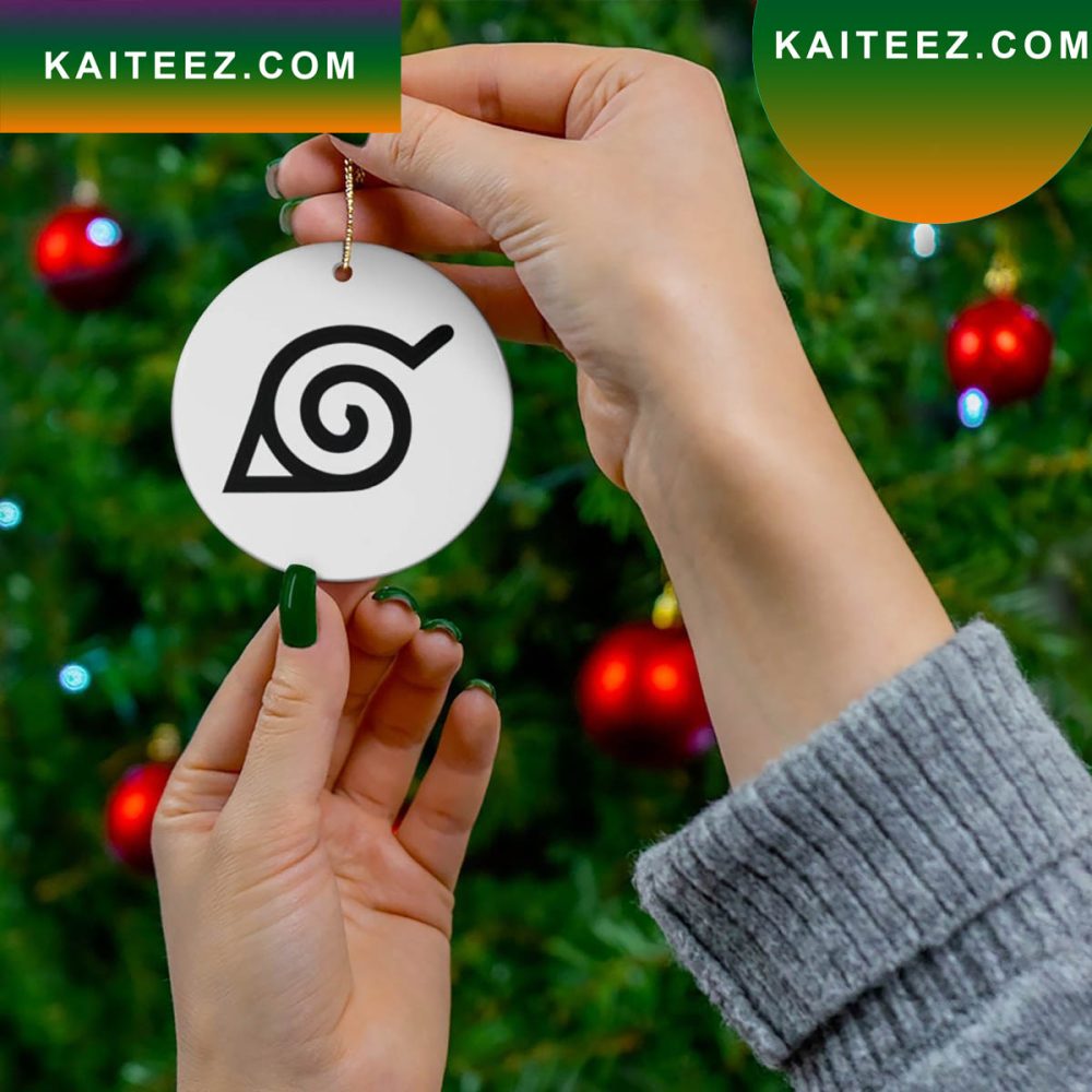 Hidden Leaf Village Naruto Anime Christmas Ornament