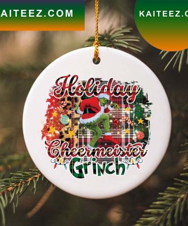 Holiday Cheermeister Grinch Christmas Ornament