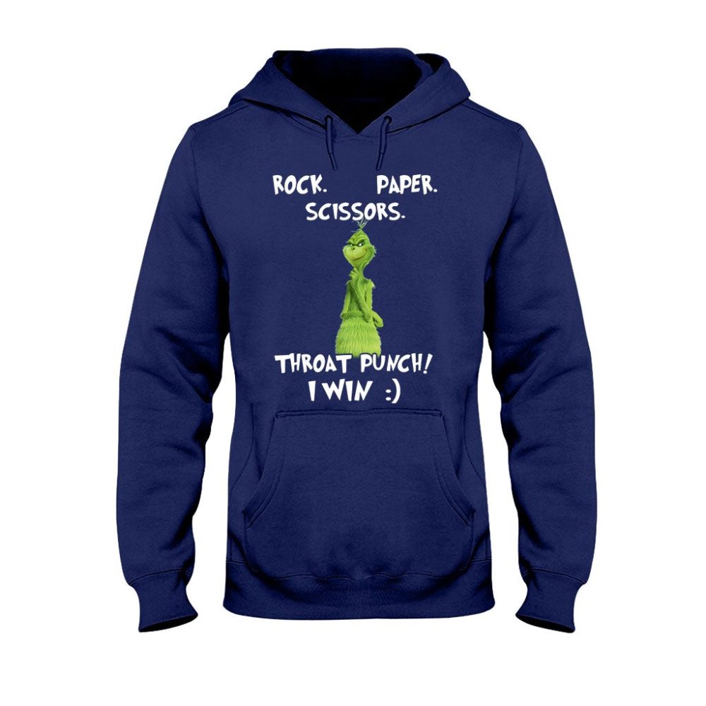 Rock Paper Scissors - T-Shirt And Hoodie 1218 Grinch T Shirt And Hoodie, Tee And Hoodie, Tshirt And Hoodie - Image 2