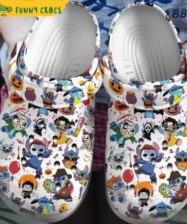 Horror Stitch Crocs Clog Shoes - Discover Comfort And Style Clog Shoes For Family