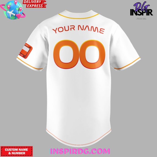 Houston Astros Space City 2024 White Baseball Jersey - Image 3