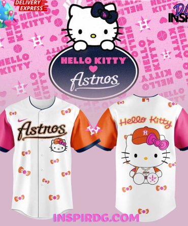 Houston Astros X Hello Kitty Night 2025 Baseball Jersey